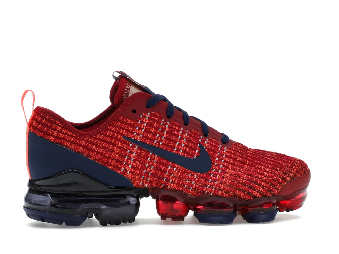 Vue 36 de Nike Air VaporMax Flyknit 3 Noble Red (GS)