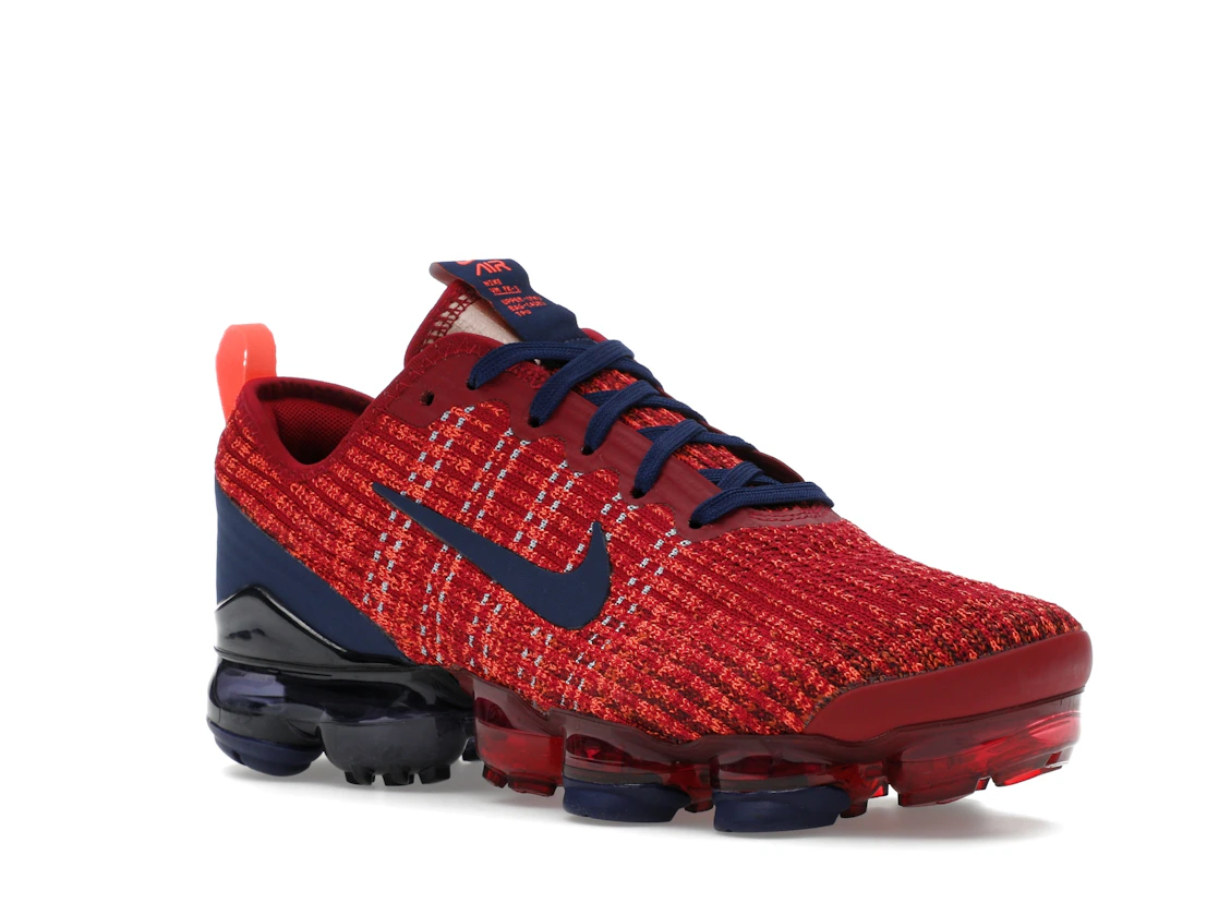 Vue 5 de Nike Air VaporMax Flyknit 3 Noble Red (GS)