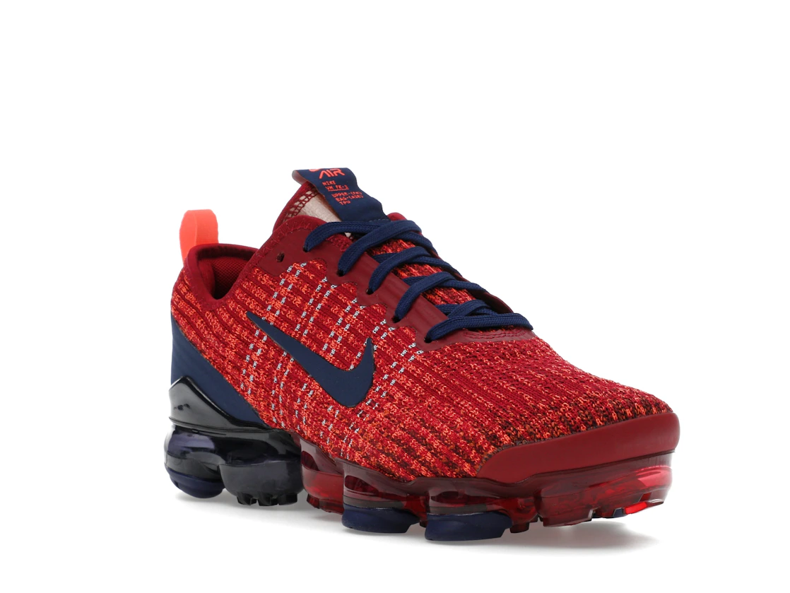 Vue 6 de Nike Air VaporMax Flyknit 3 Noble Red (GS)