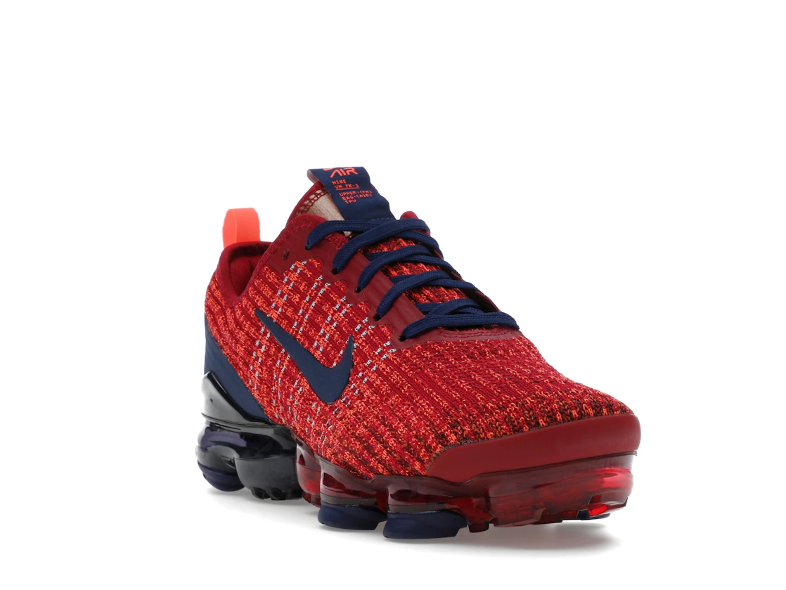 Vue 7 de Nike Air VaporMax Flyknit 3 Noble Red (GS)