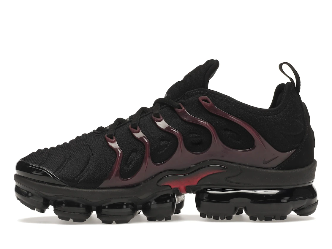 Vue 19 de Nike Air VaporMax Plus Black Noble Red