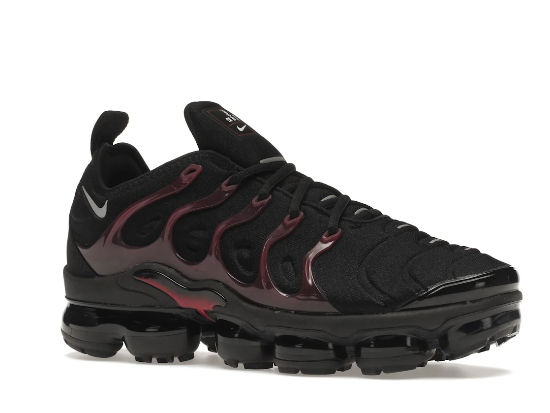 Vue 4 de Nike Air VaporMax Plus Black Noble Red
