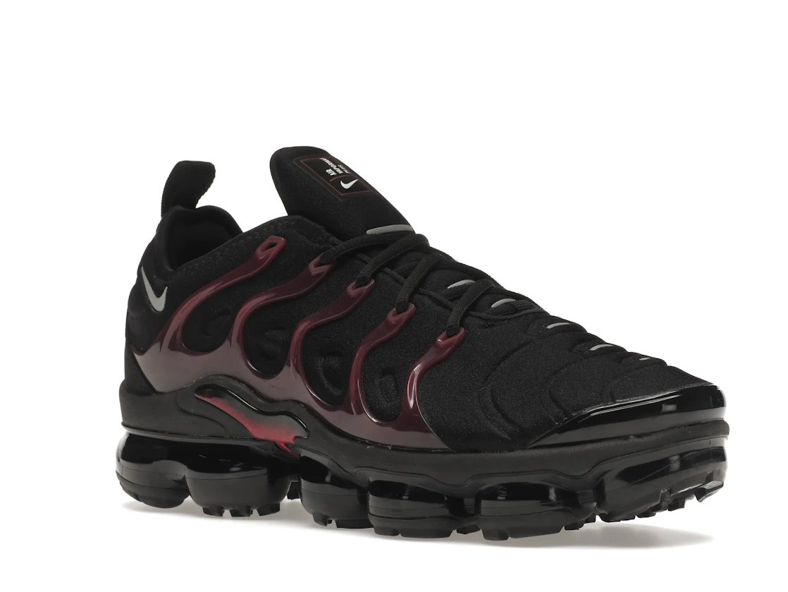 Vue 5 de Nike Air VaporMax Plus Black Noble Red