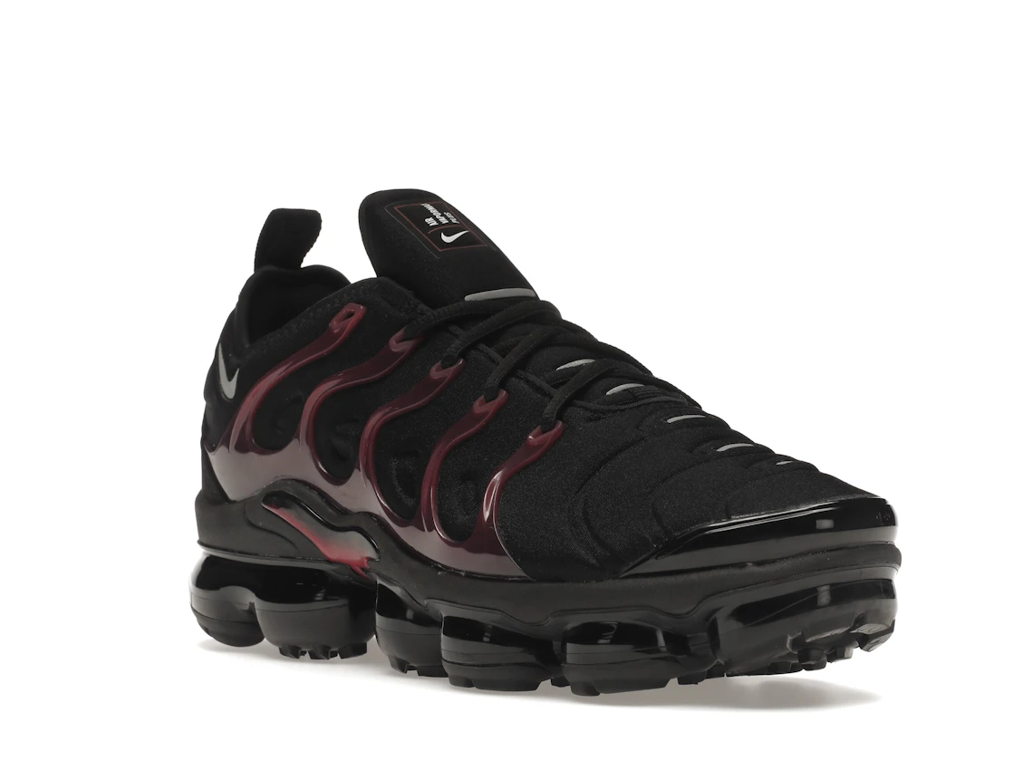 Vue 6 de Nike Air VaporMax Plus Black Noble Red
