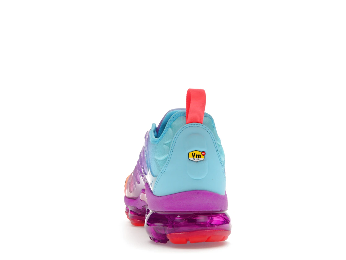 Vue 27 de Nike Air VaporMax Plus Fuchsia Dream Bright Crimson Gradient 