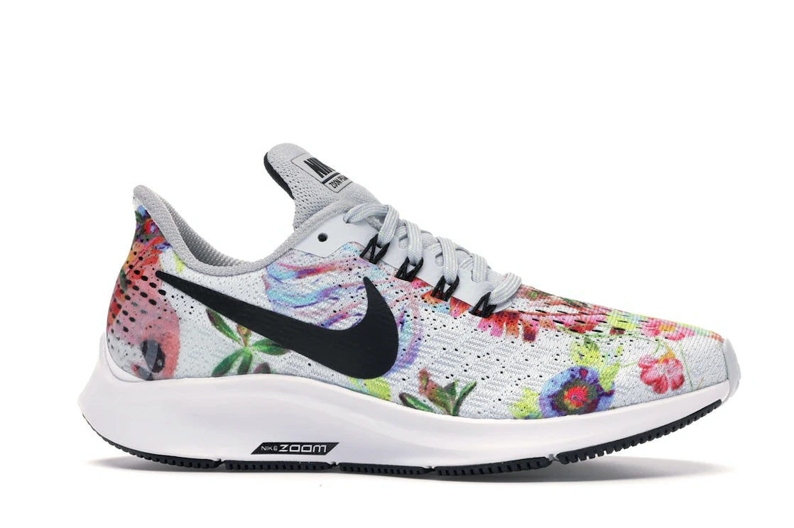 Vue 2 de Nike Air Zoom Pegasus 35 White Floral 