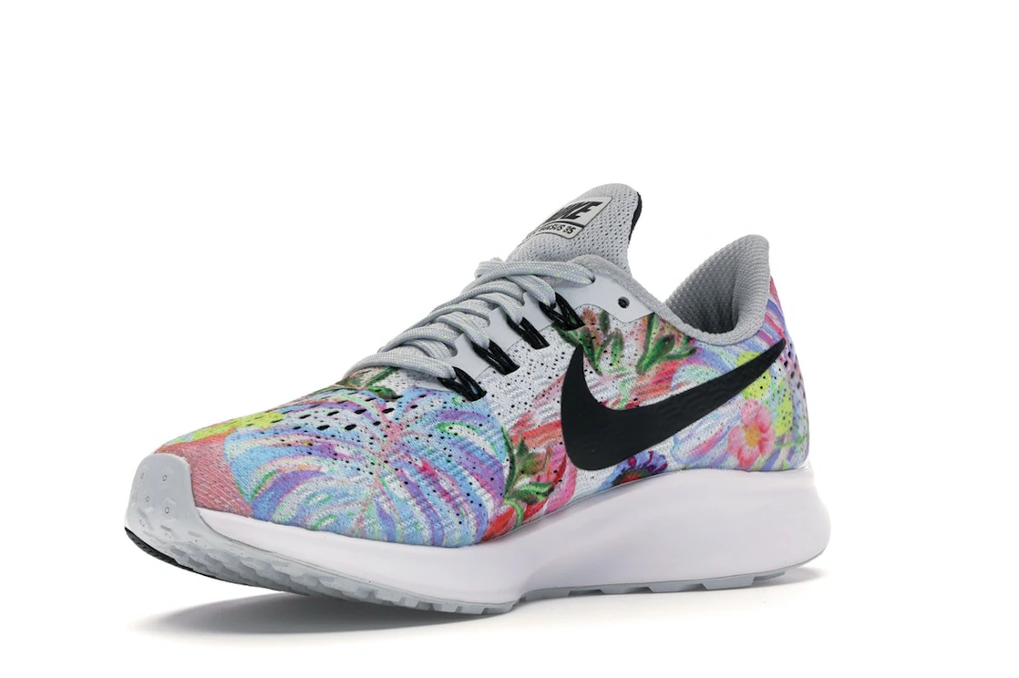 Vue 15 de Nike Air Zoom Pegasus 35 White Floral 