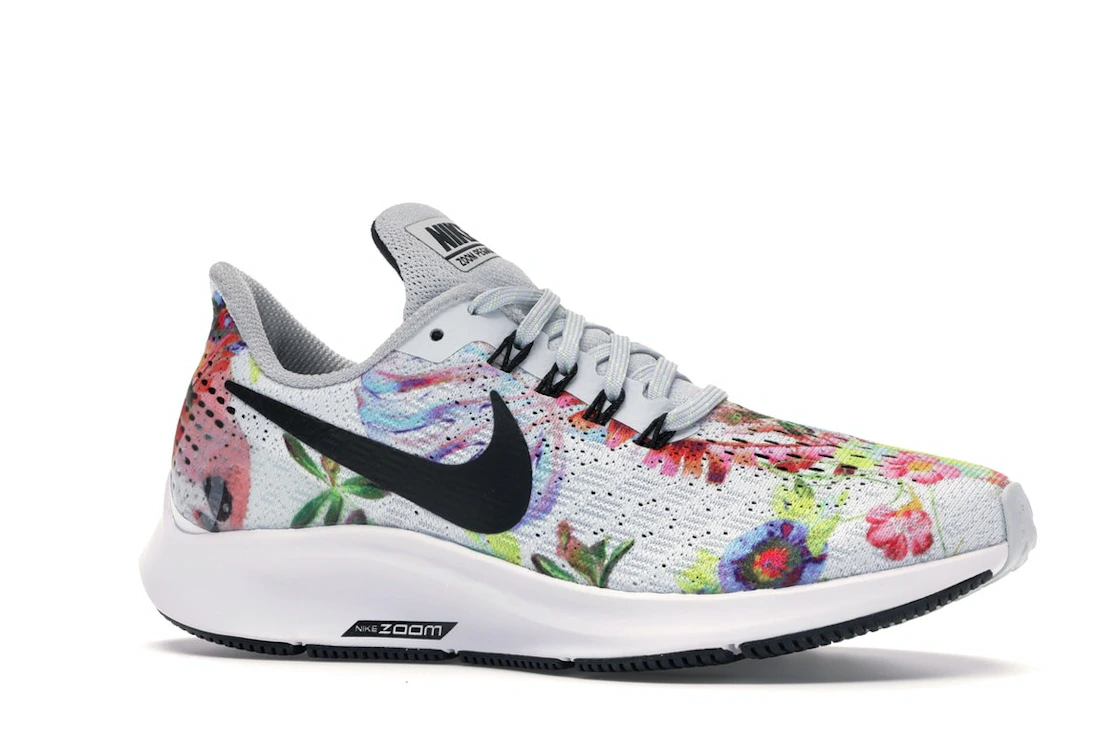 Vue 3 de Nike Air Zoom Pegasus 35 White Floral 