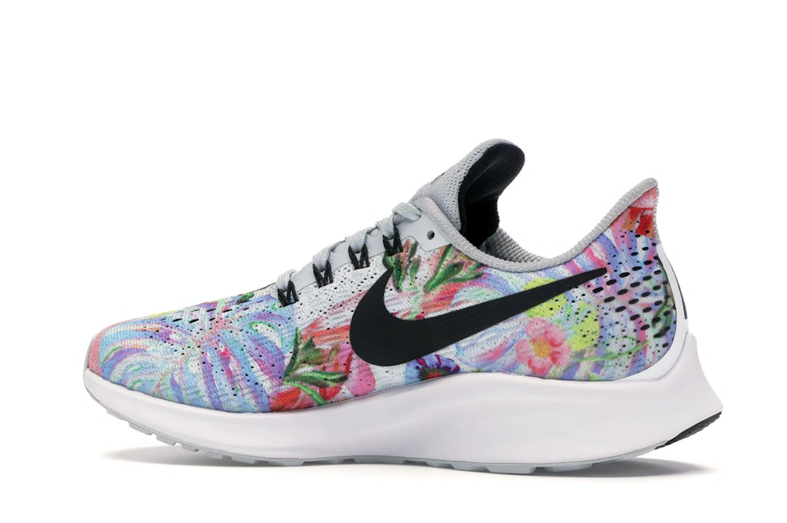 Vue 21 de Nike Air Zoom Pegasus 35 White Floral 