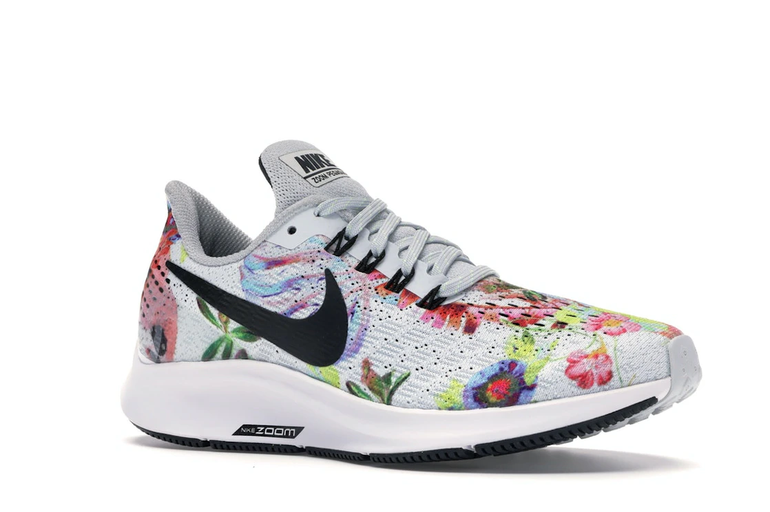 Vue 4 de Nike Air Zoom Pegasus 35 White Floral 
