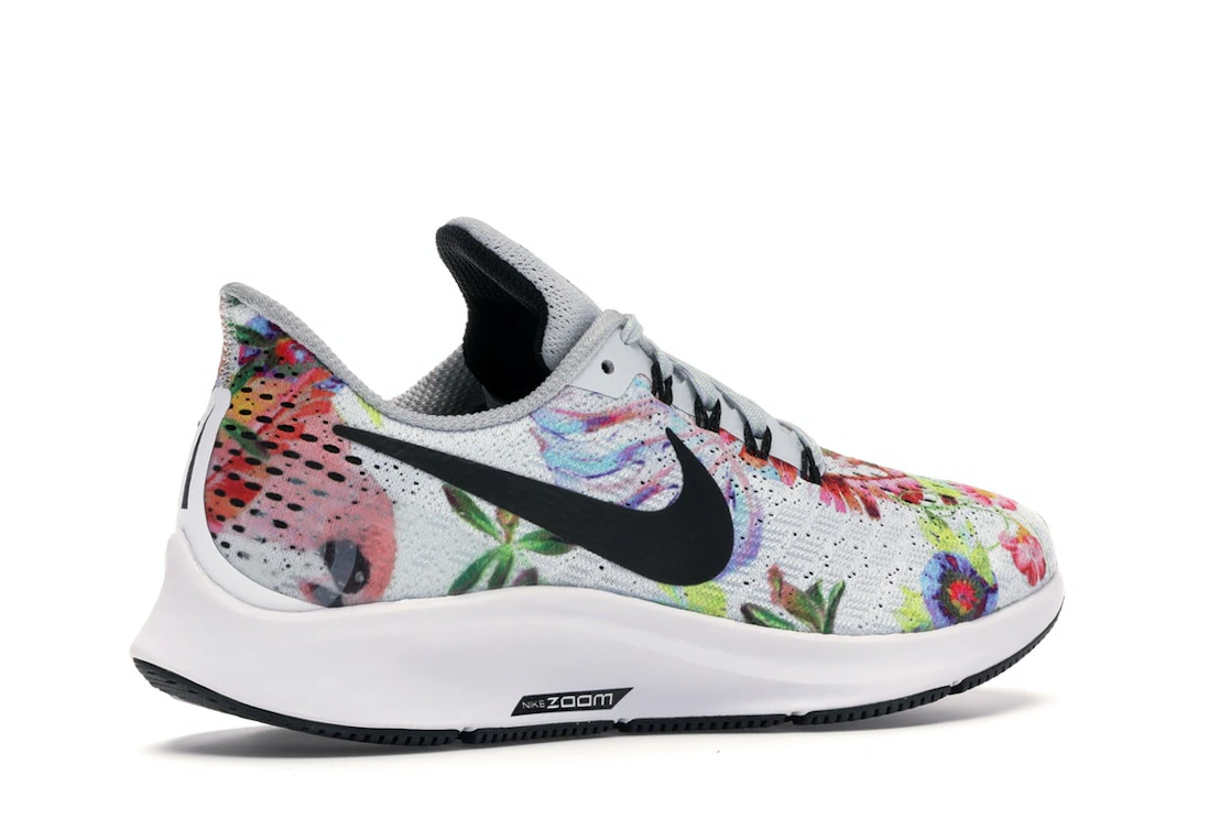 Vue 34 de Nike Air Zoom Pegasus 35 White Floral 