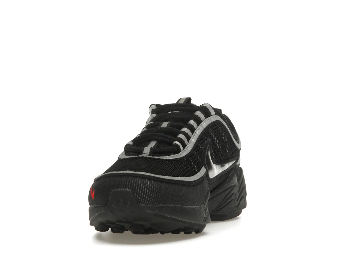 Vue 12 de Nike Air Zoom Spiridon Black Metallic Silver