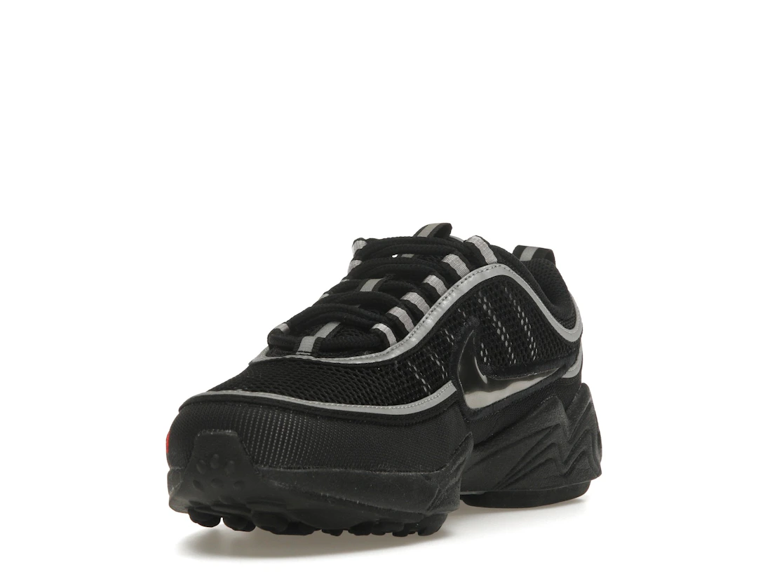 Vue 13 de Nike Air Zoom Spiridon Black Metallic Silver