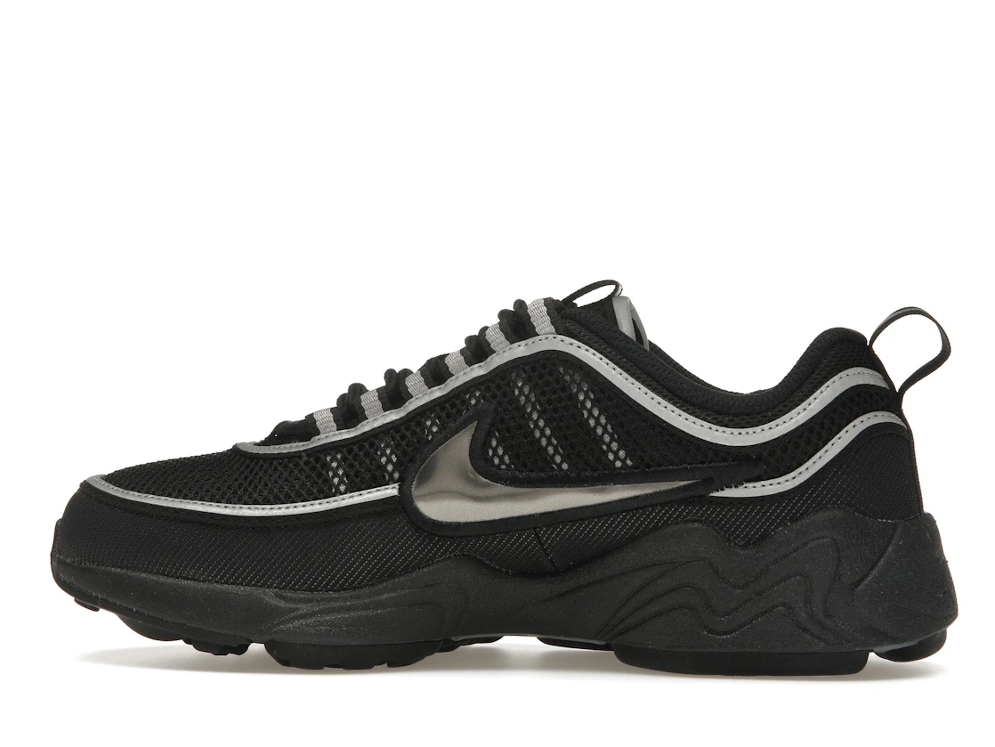 Vue 20 de Nike Air Zoom Spiridon Black Metallic Silver
