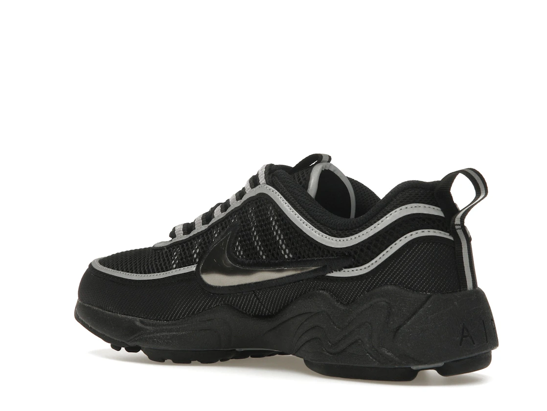 Vue 23 de Nike Air Zoom Spiridon Black Metallic Silver