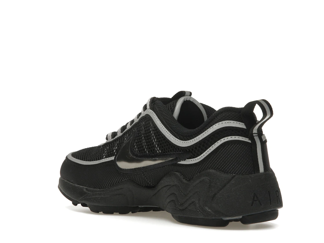 Vue 24 de Nike Air Zoom Spiridon Black Metallic Silver