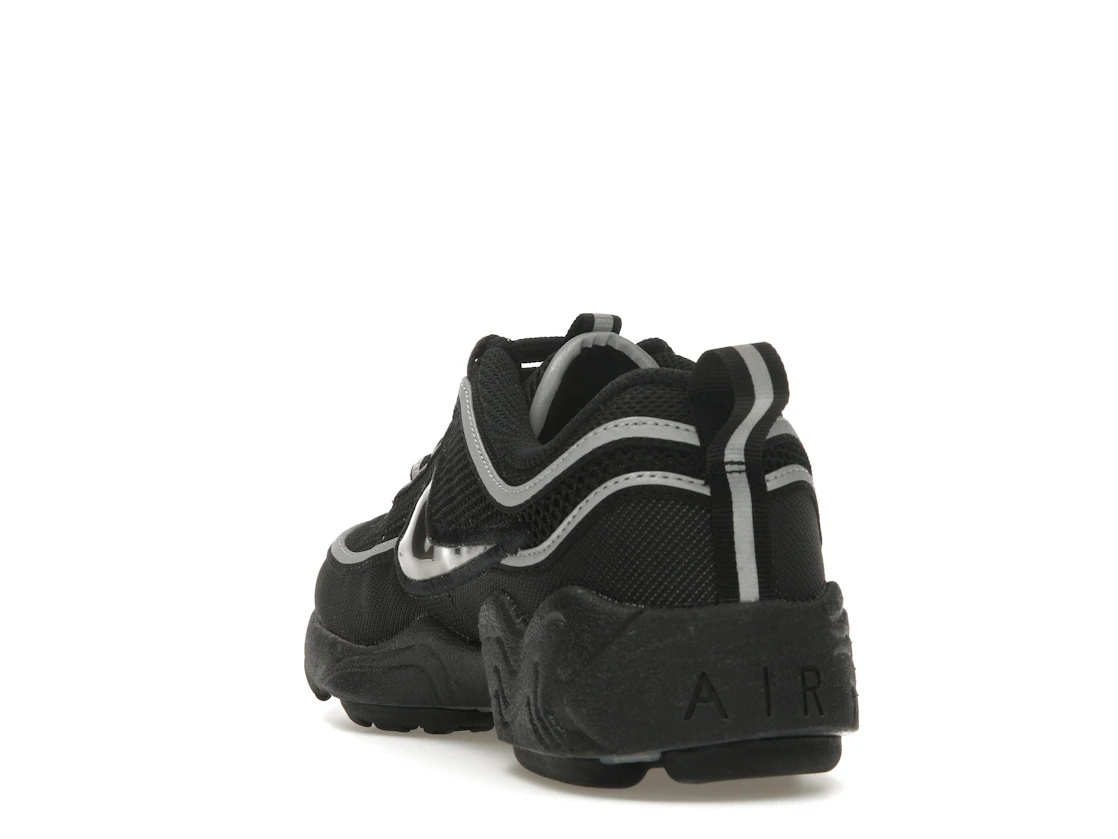 Vue 26 de Nike Air Zoom Spiridon Black Metallic Silver