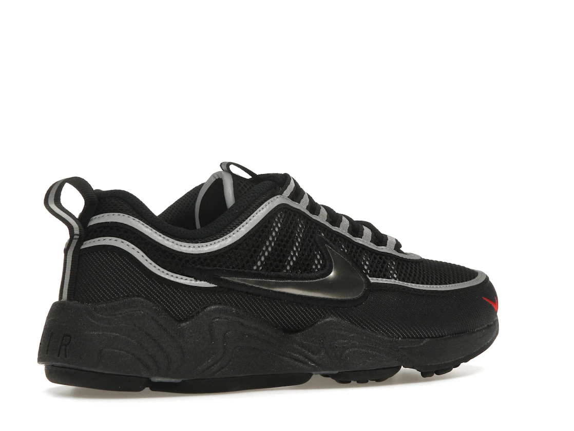 Vue 34 de Nike Air Zoom Spiridon Black Metallic Silver