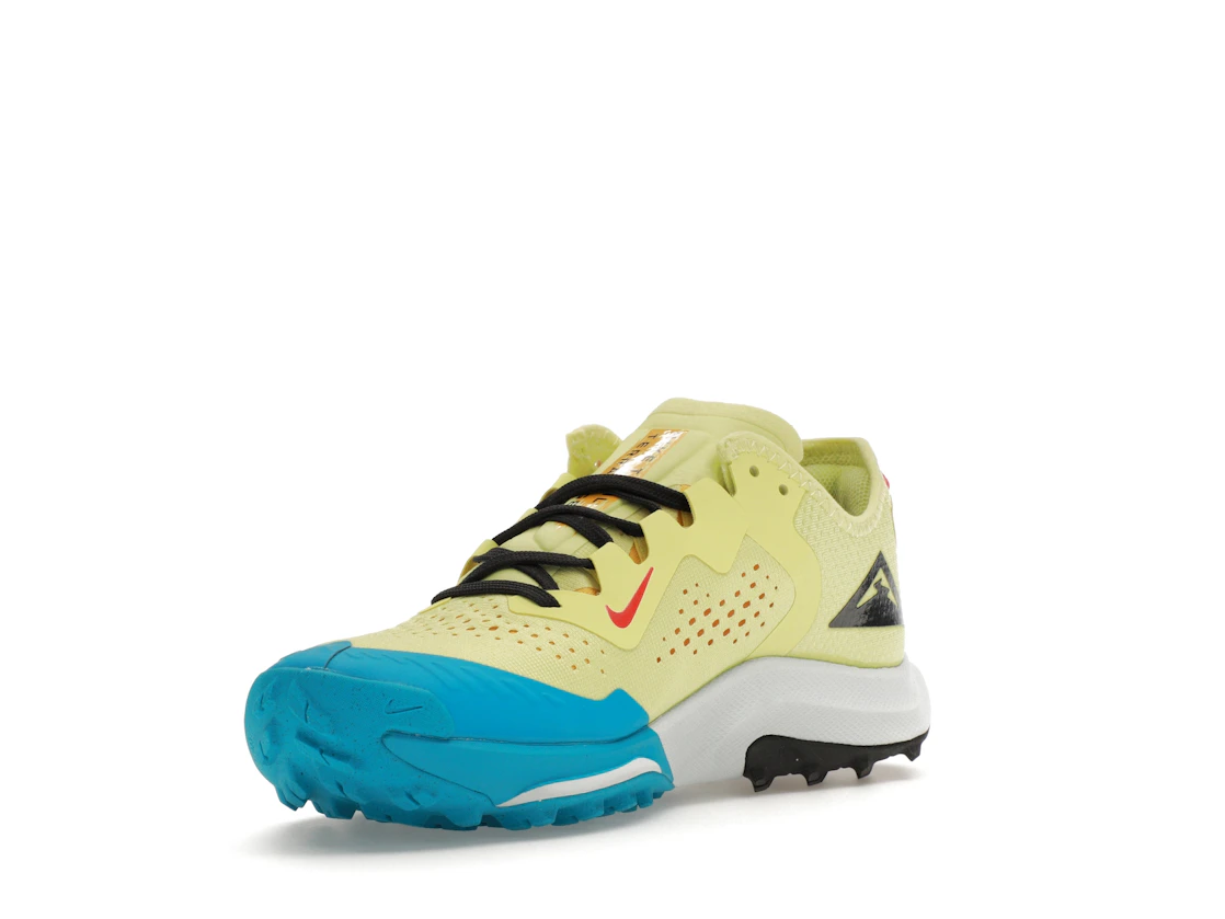 Vue 14 de Nike Air Zoom Terra Kiger 7 Limelight Laser Blue 