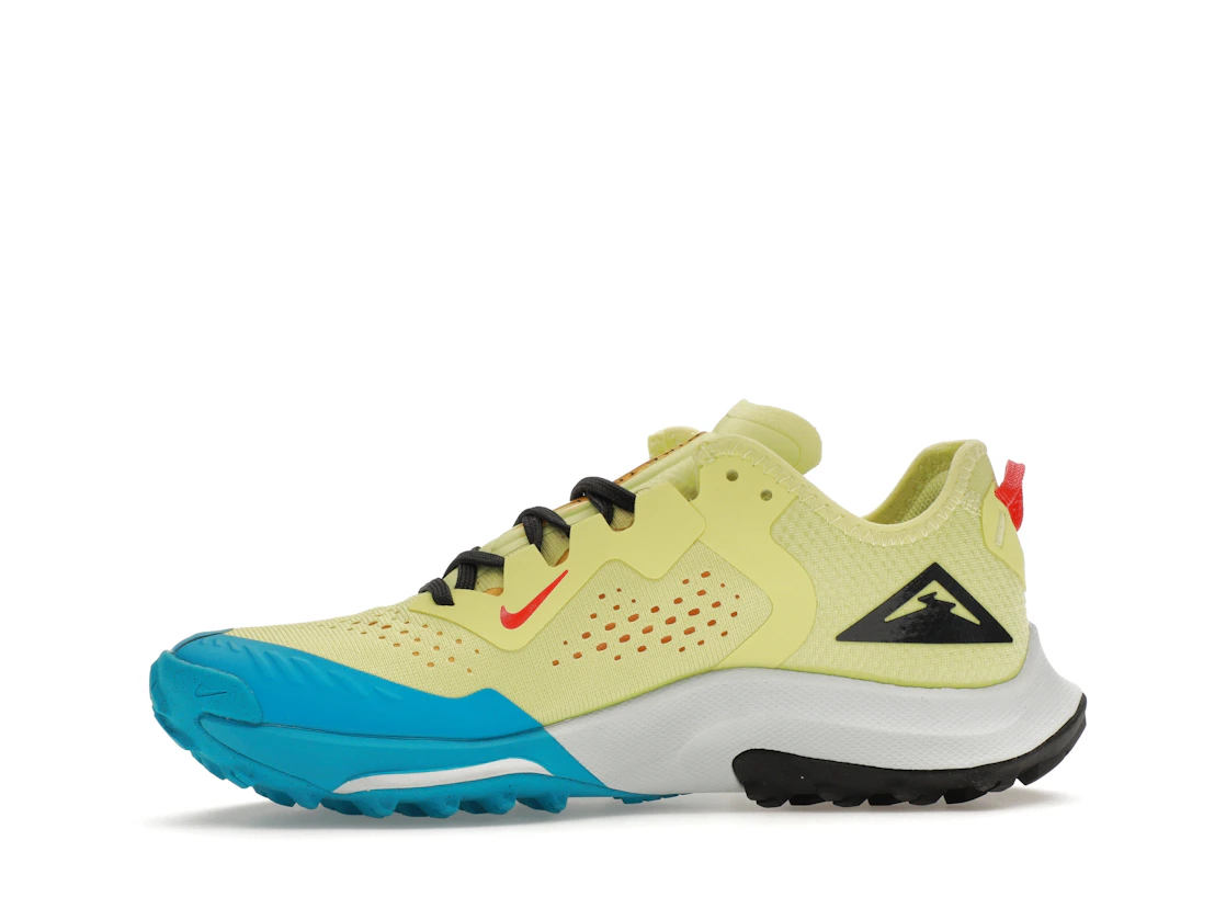 Vue 18 de Nike Air Zoom Terra Kiger 7 Limelight Laser Blue 
