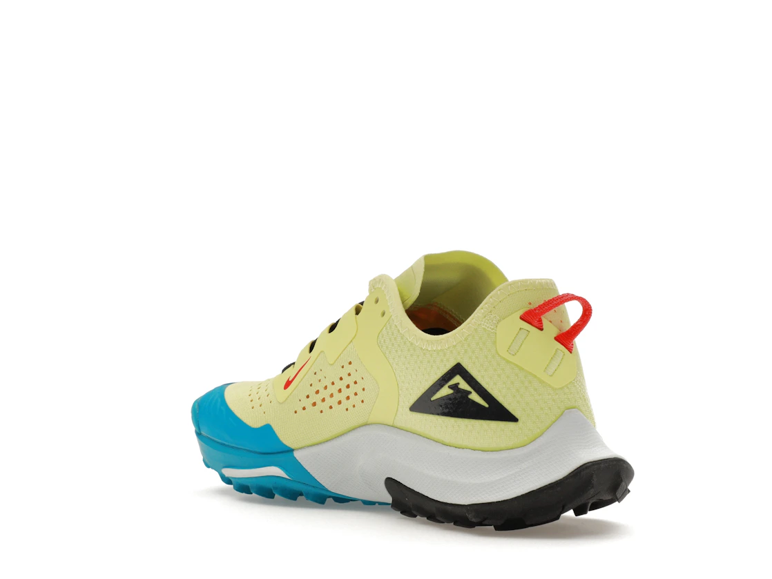 Vue 24 de Nike Air Zoom Terra Kiger 7 Limelight Laser Blue 