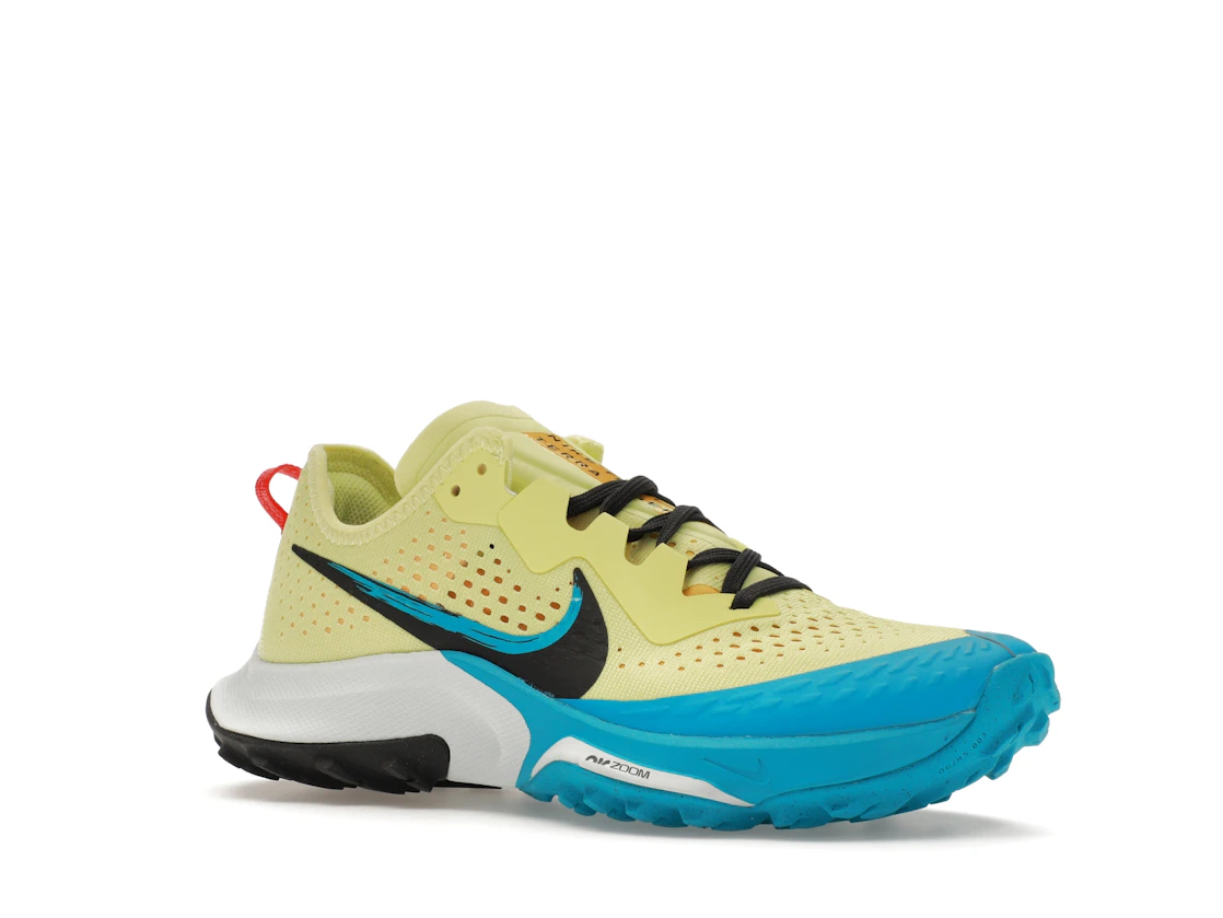 Vue 4 de Nike Air Zoom Terra Kiger 7 Limelight Laser Blue 