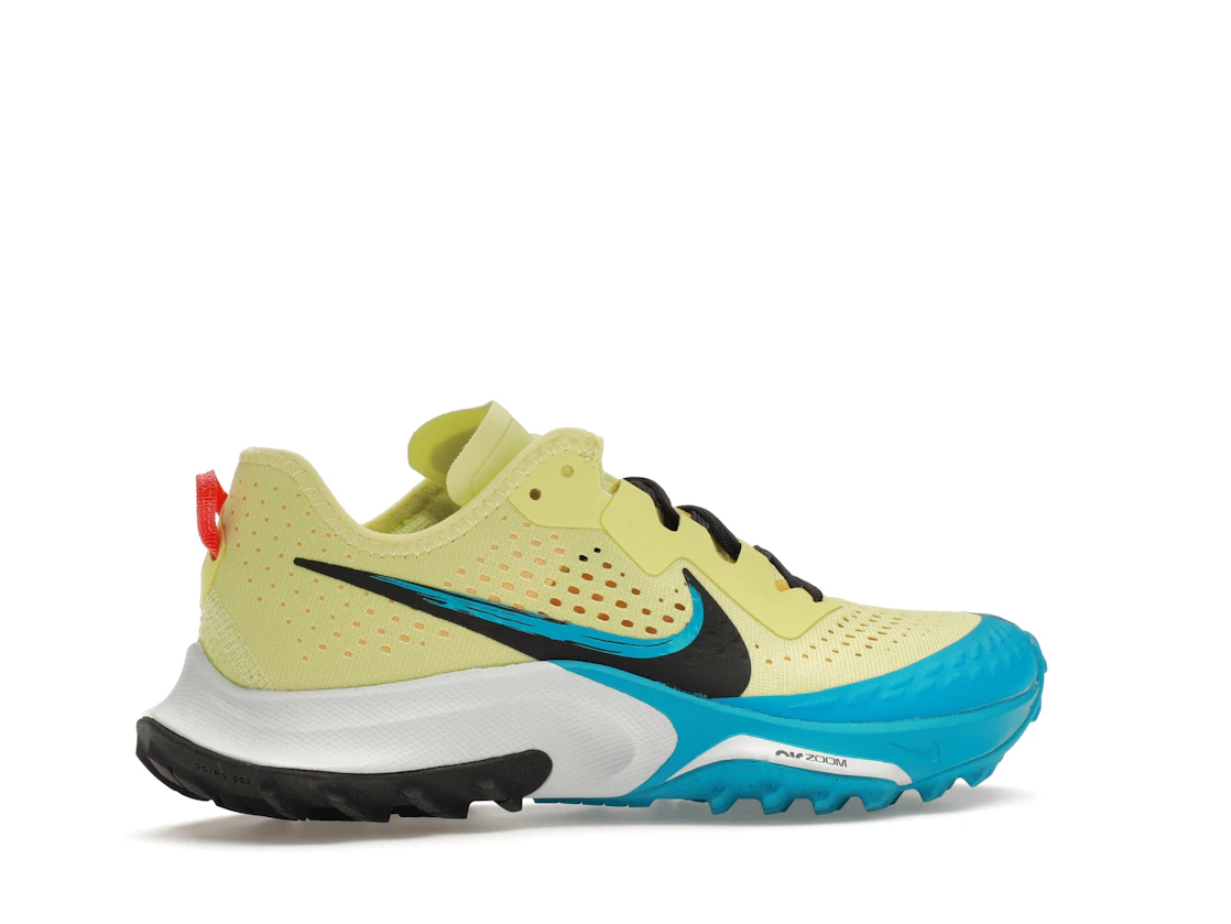 Vue 35 de Nike Air Zoom Terra Kiger 7 Limelight Laser Blue 