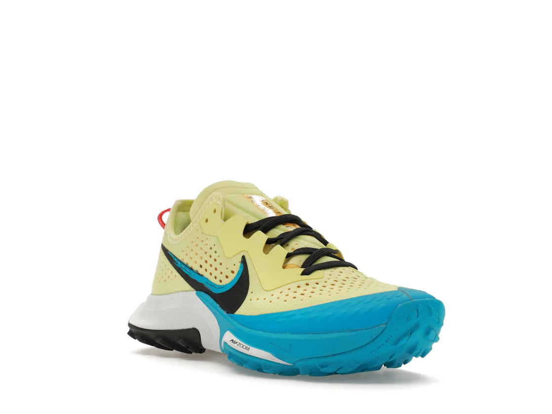 Vue 6 de Nike Air Zoom Terra Kiger 7 Limelight Laser Blue 