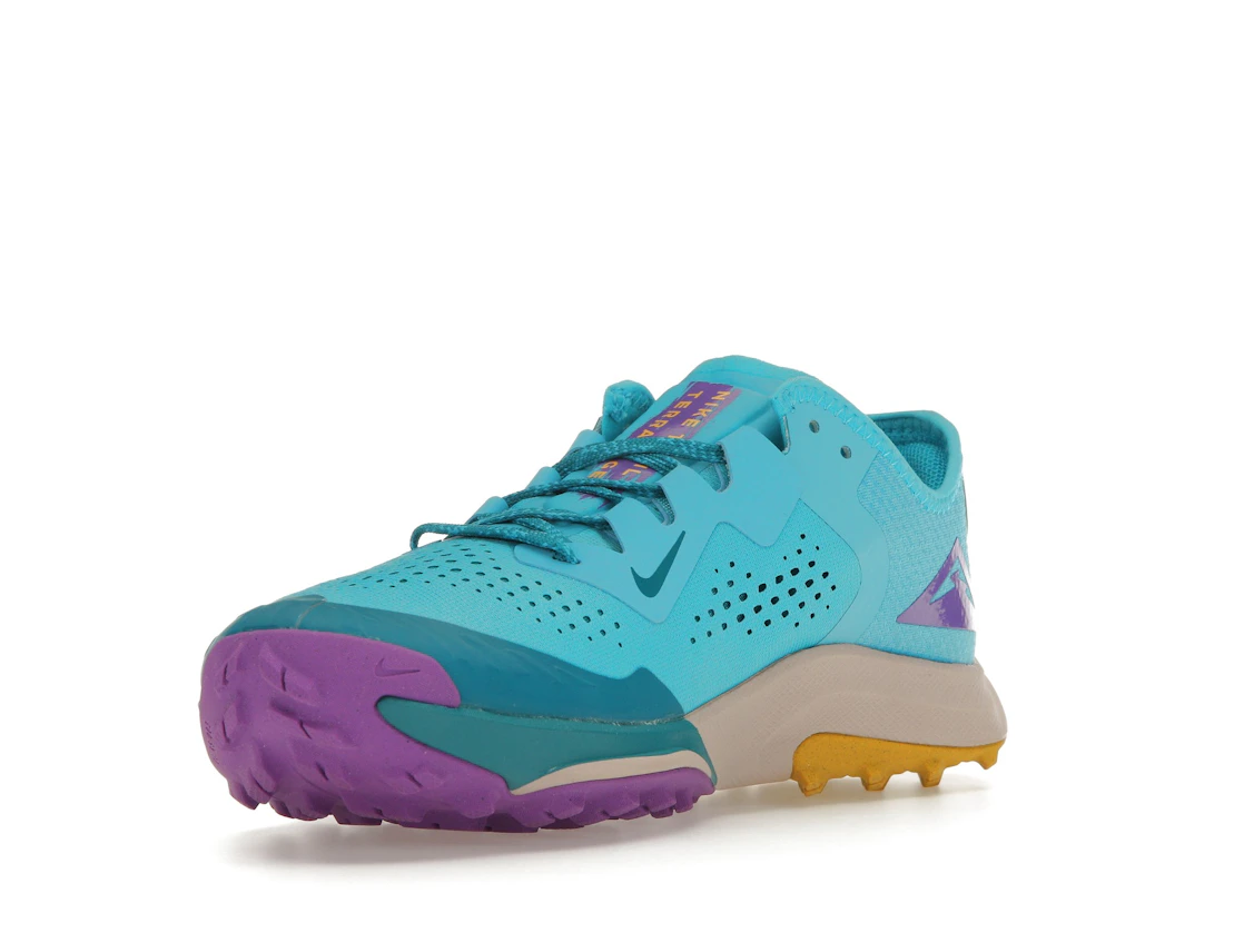 Vue 14 de Nike Air Zoom Terra Kiger 7 Turquoise Blue