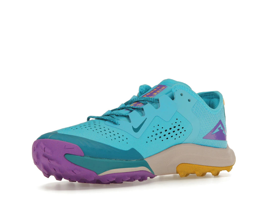 Vue 15 de Nike Air Zoom Terra Kiger 7 Turquoise Blue