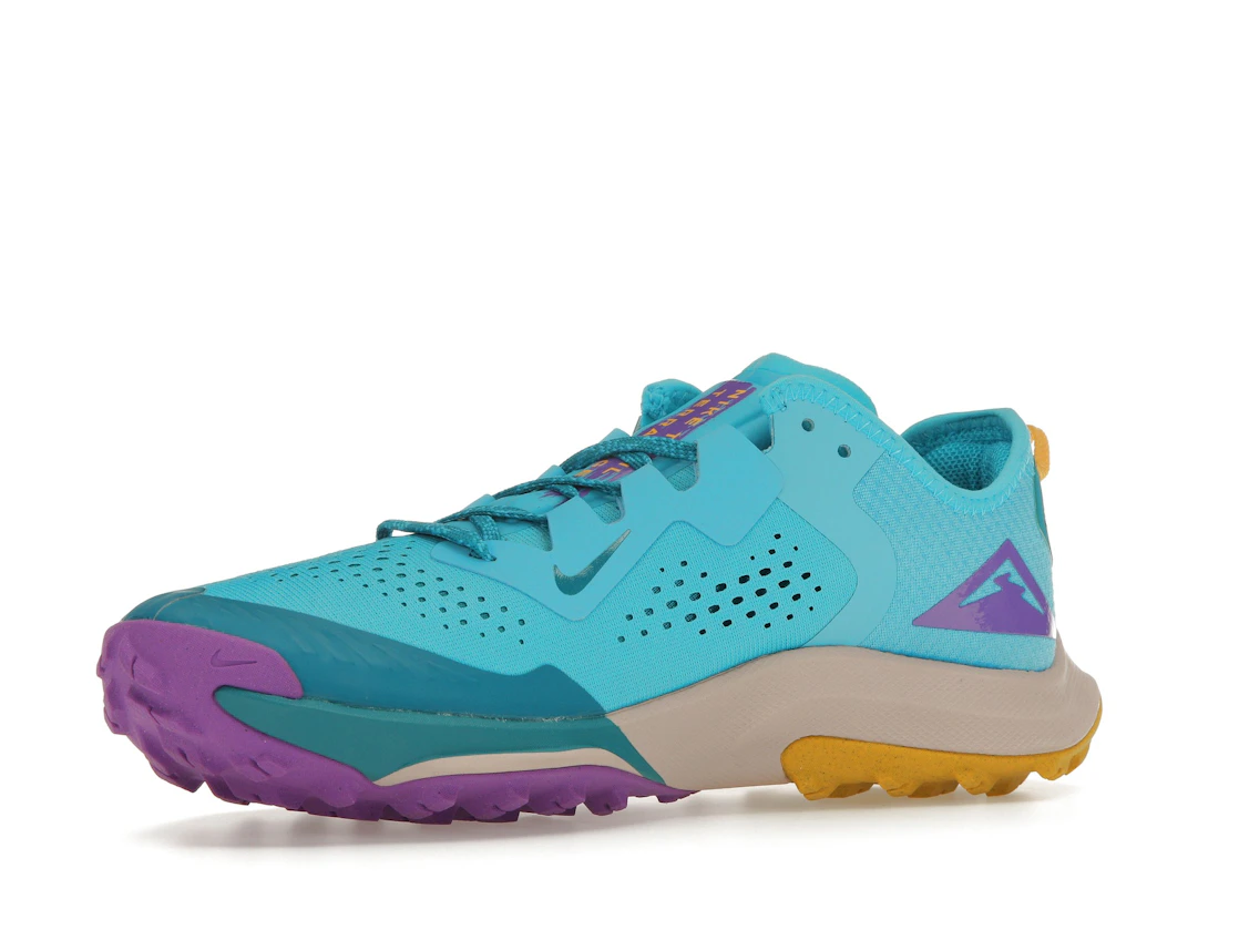Vue 16 de Nike Air Zoom Terra Kiger 7 Turquoise Blue