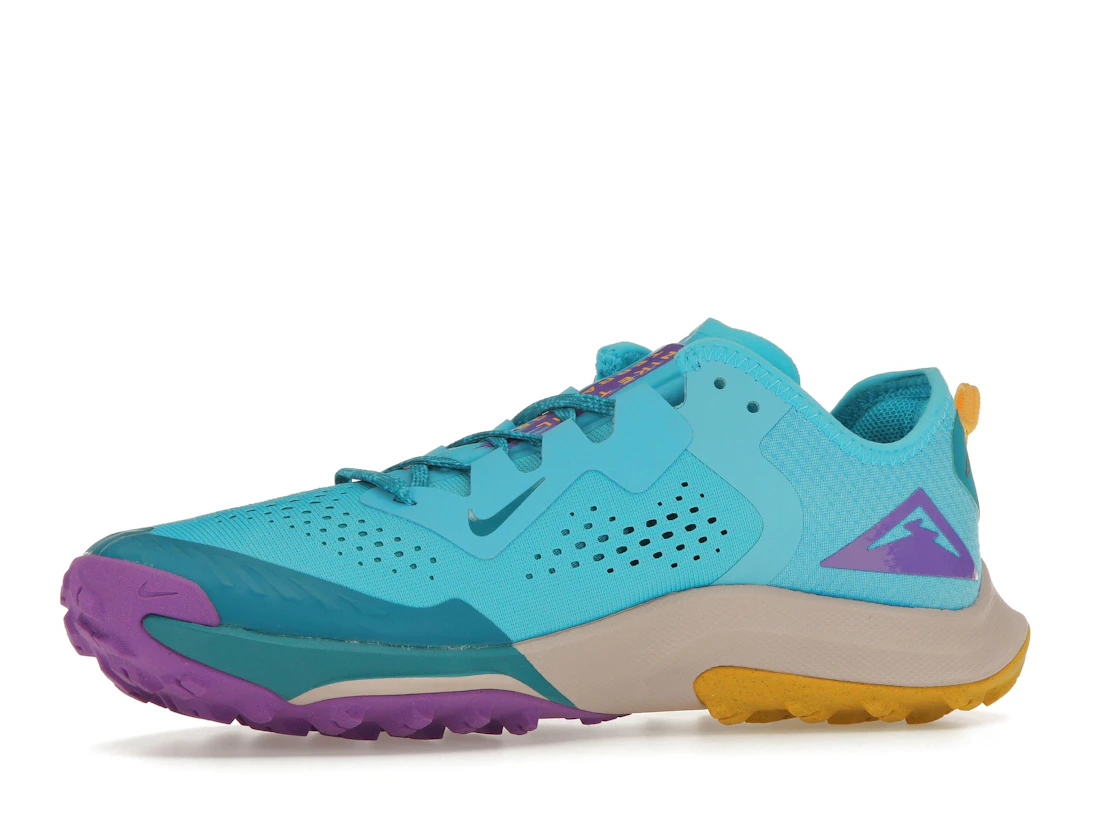 Vue 17 de Nike Air Zoom Terra Kiger 7 Turquoise Blue