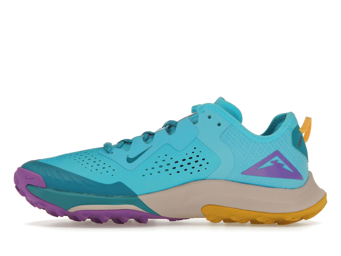 Vue 19 de Nike Air Zoom Terra Kiger 7 Turquoise Blue