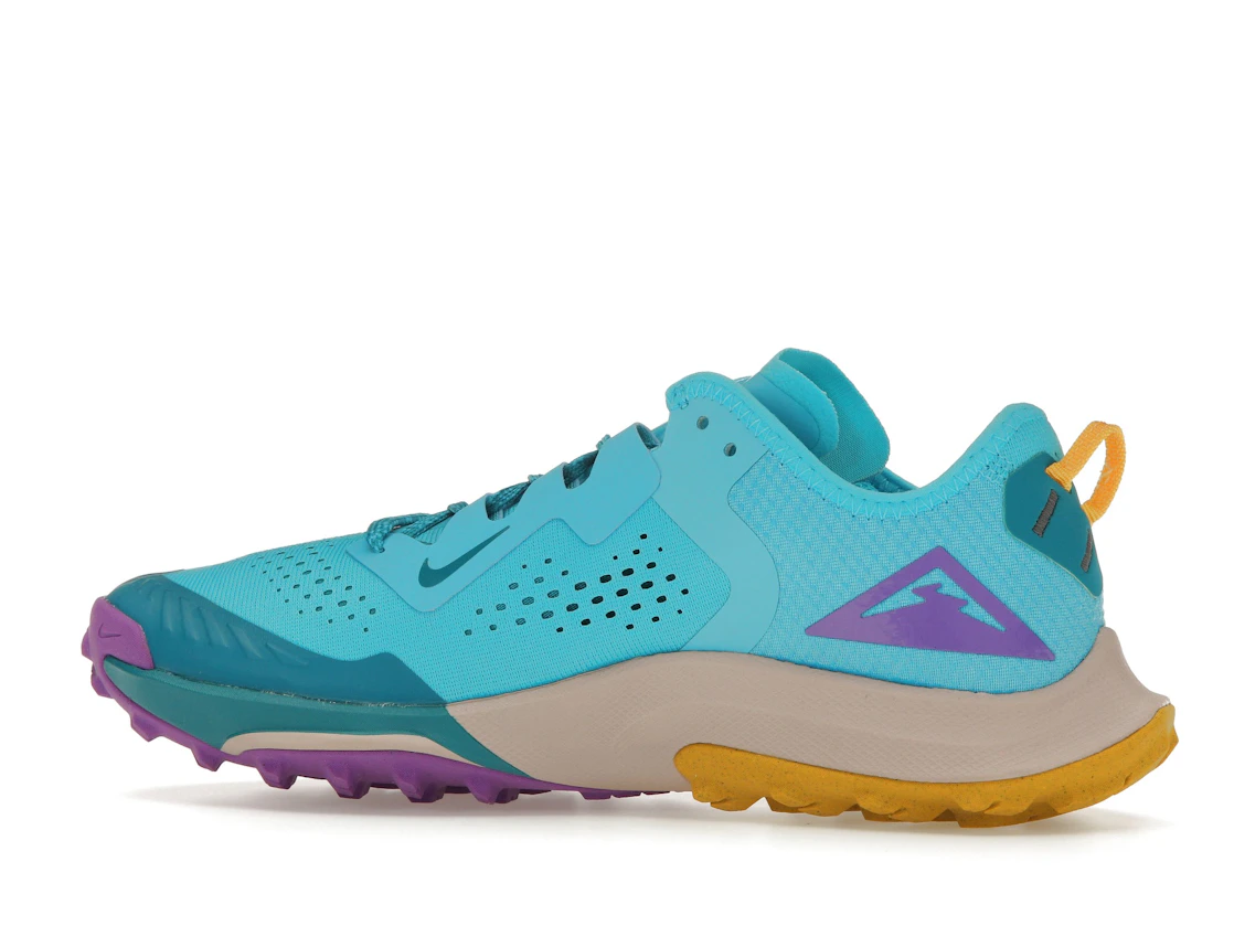 Vue 21 de Nike Air Zoom Terra Kiger 7 Turquoise Blue