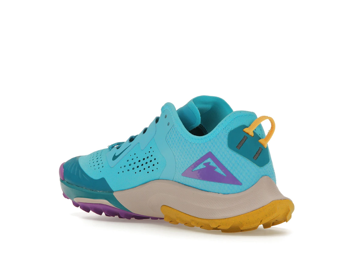 Vue 24 de Nike Air Zoom Terra Kiger 7 Turquoise Blue