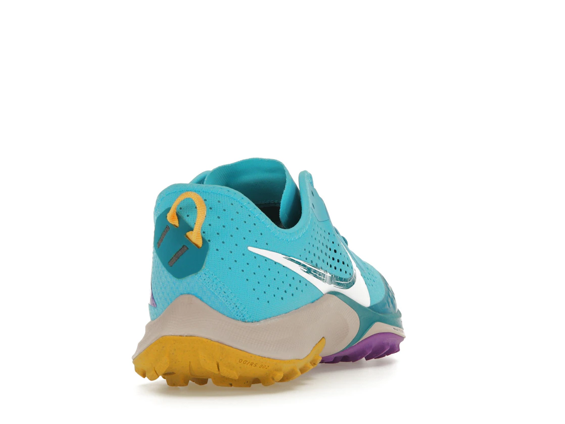 Vue 30 de Nike Air Zoom Terra Kiger 7 Turquoise Blue