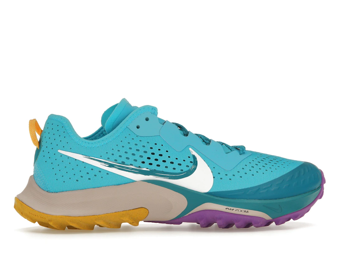 Vue 36 de Nike Air Zoom Terra Kiger 7 Turquoise Blue