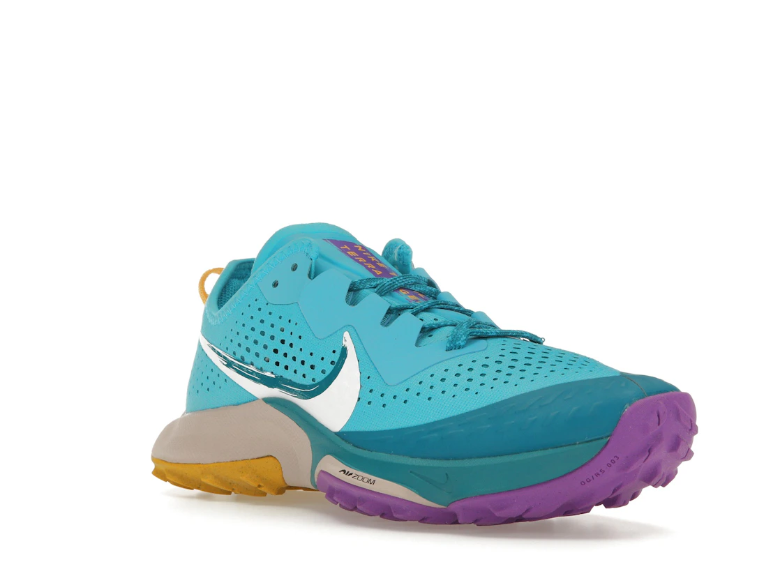 Vue 6 de Nike Air Zoom Terra Kiger 7 Turquoise Blue