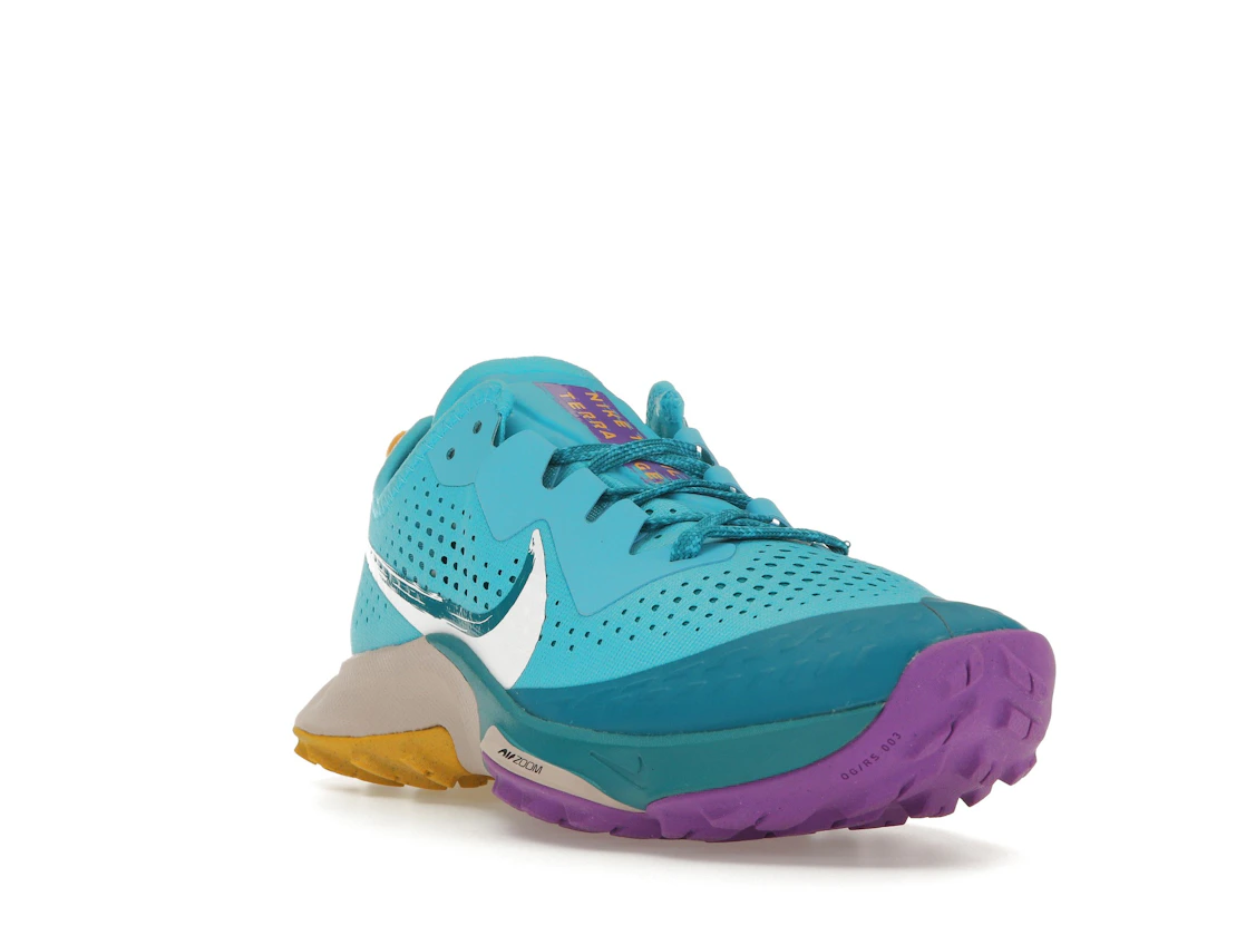 Vue 7 de Nike Air Zoom Terra Kiger 7 Turquoise Blue