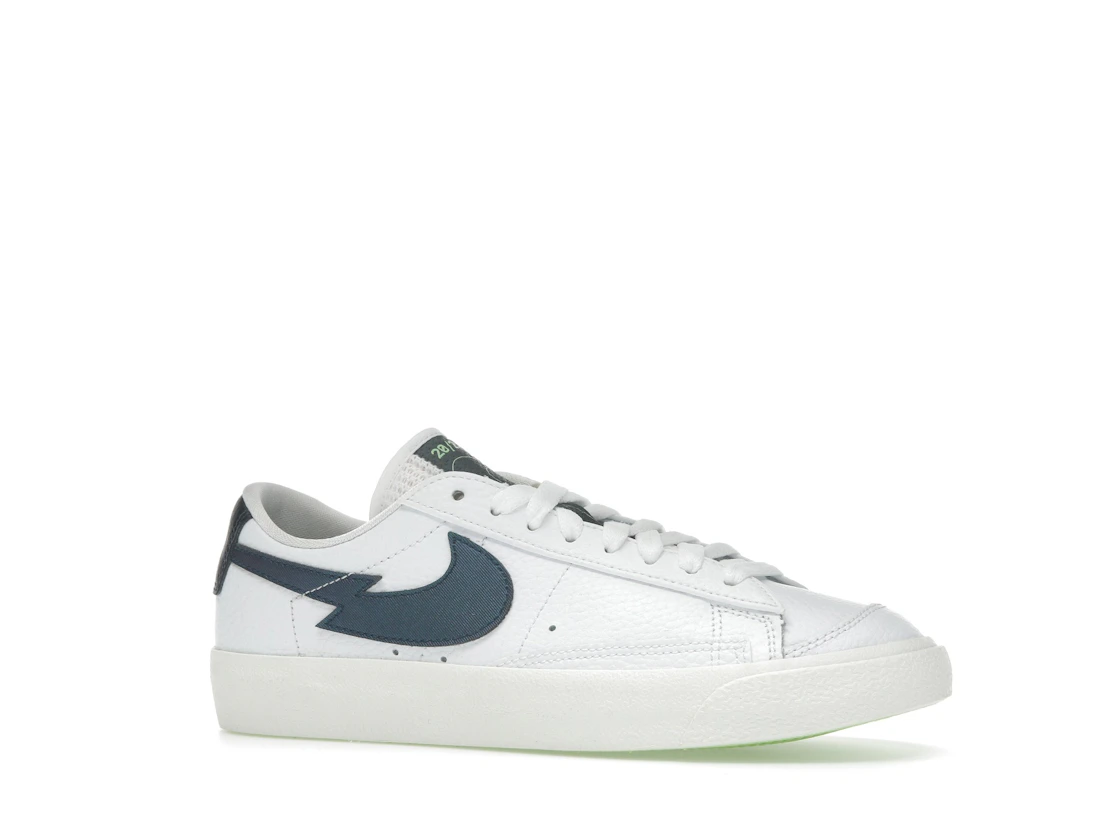 Vue 3 de Nike Blazer Low 77 Split Swoosh Aquamarine (GS)