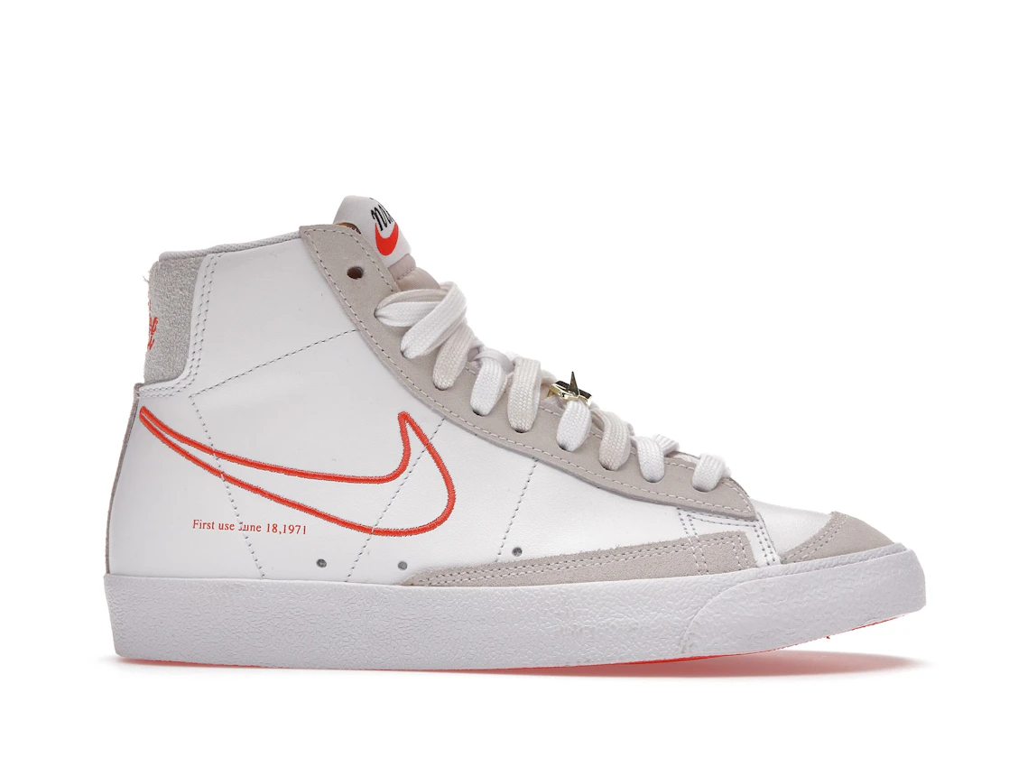 Vue 2 de Nike Blazer Mid 77 SE First Use White 
