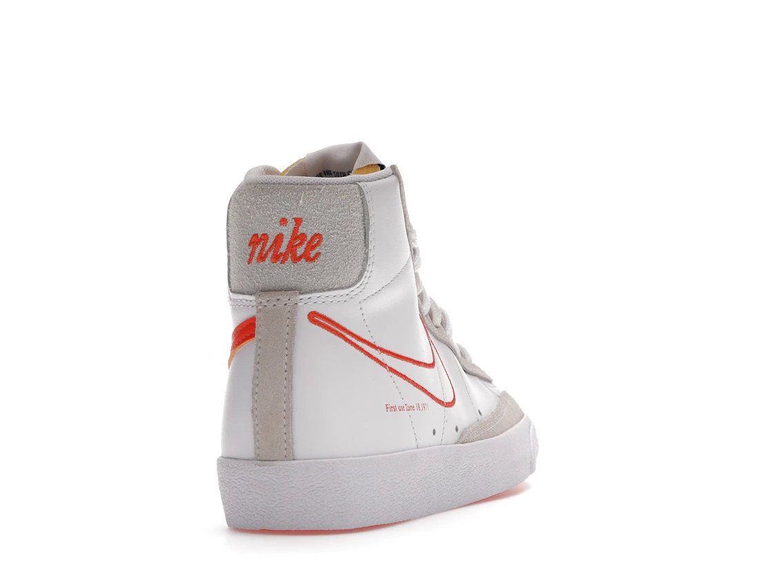 Vue 30 de Nike Blazer Mid 77 SE First Use White 