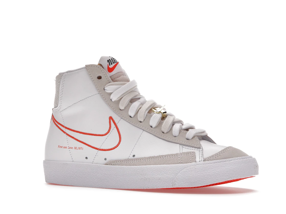 Vue 4 de Nike Blazer Mid 77 SE First Use White 