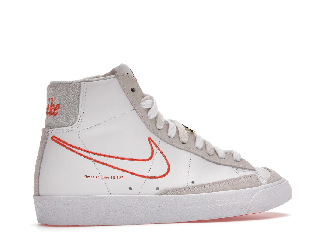Vue 35 de Nike Blazer Mid 77 SE First Use White 