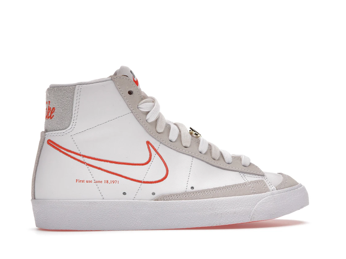 Vue 36 de Nike Blazer Mid 77 SE First Use White 