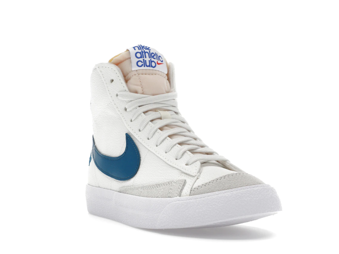 Vue 7 de Nike Blazer Mid 77 Athletic Club White Marina 