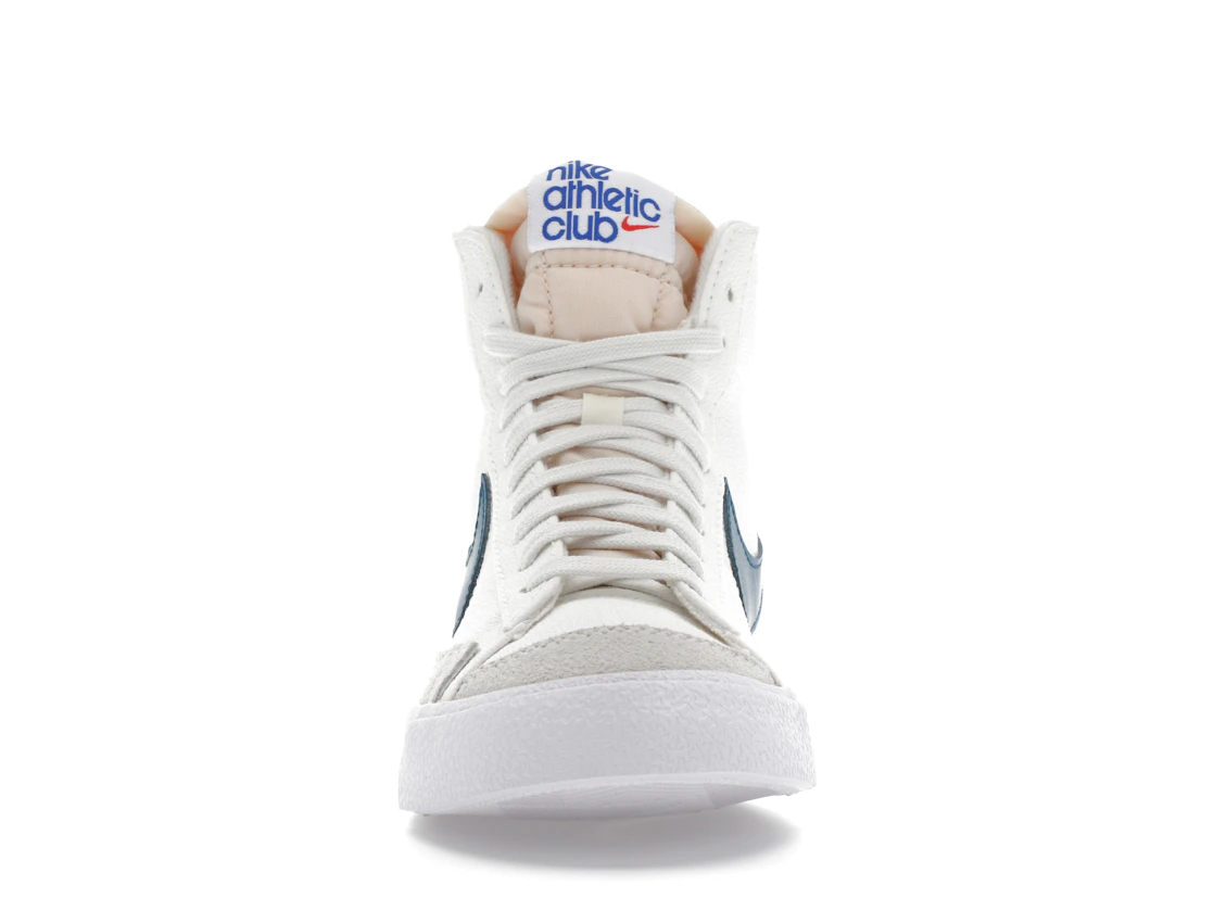 Vue 10 de Nike Blazer Mid 77 Athletic Club White Marina 