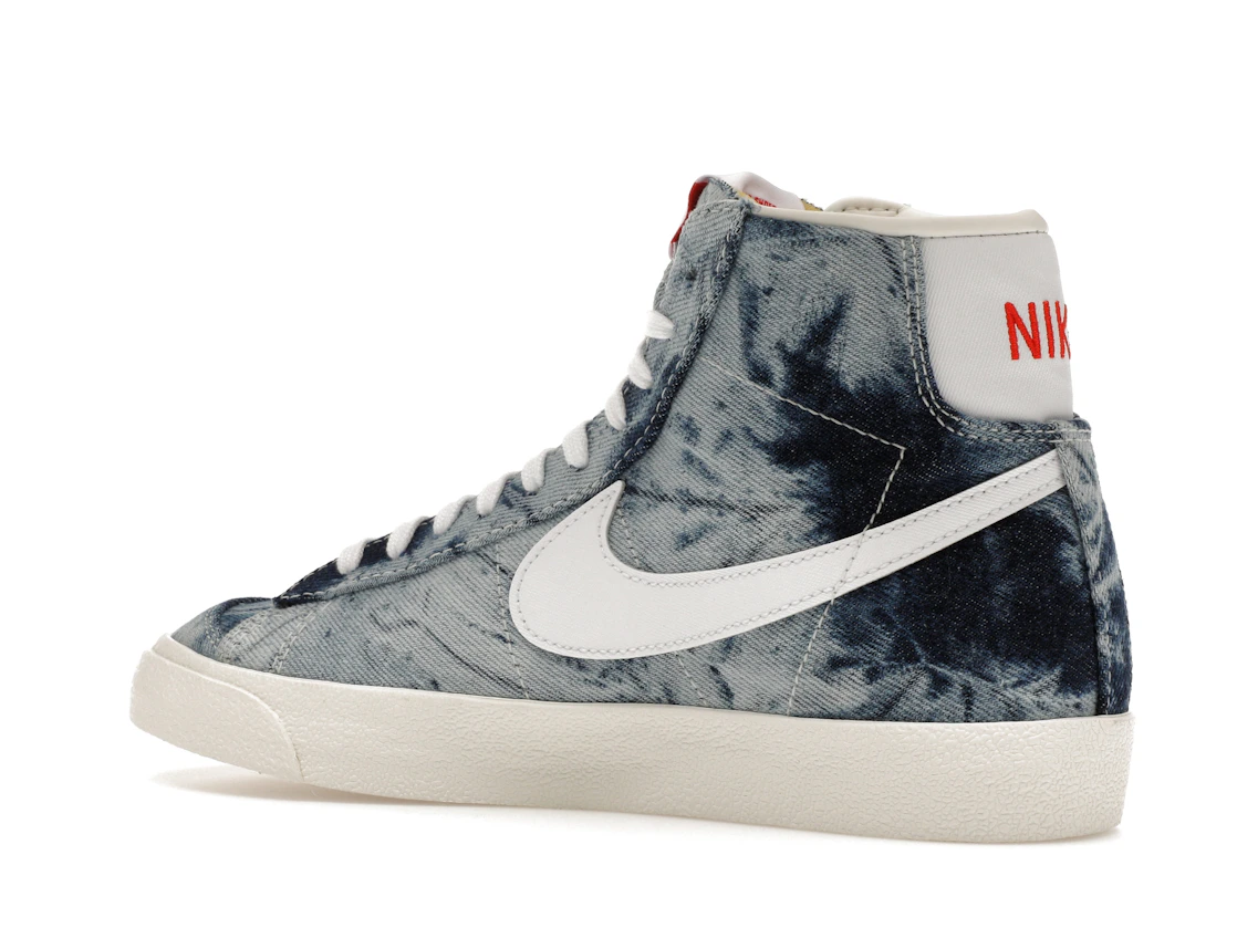 Vue 22 de Nike Blazer Mid 77 Washed Denim Pack 
