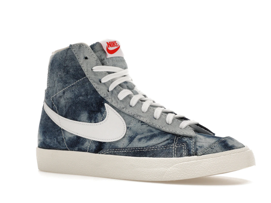 Vue 4 de Nike Blazer Mid 77 Washed Denim Pack 