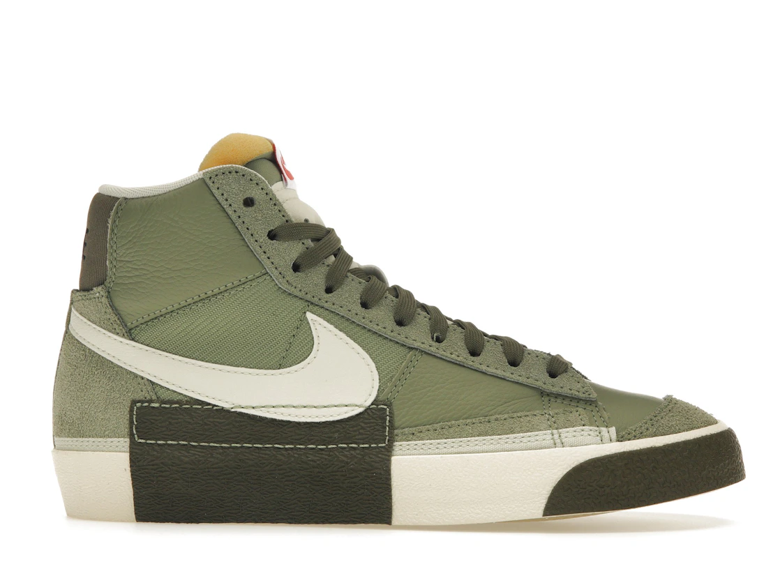 Vue 2 de Nike Blazer Mid Pro Club Oil Green Medium Olive